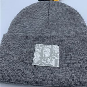 Gray beanie